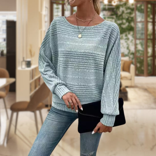 Selena™ Texturierter Pullover für Damen