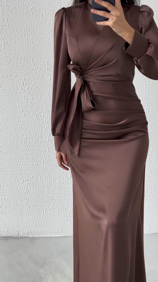 Marida™️ Kleid mit Schleife