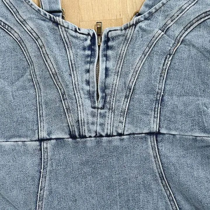 Mirabella™ Jeanskleid mit verstellbaren Trägern