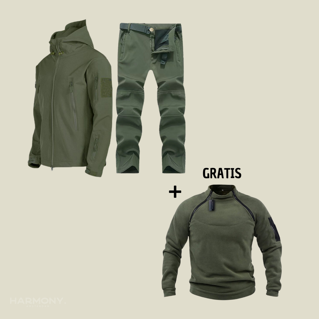 Jorge™ Militär Wasserfeste Anzug + gratis pullover