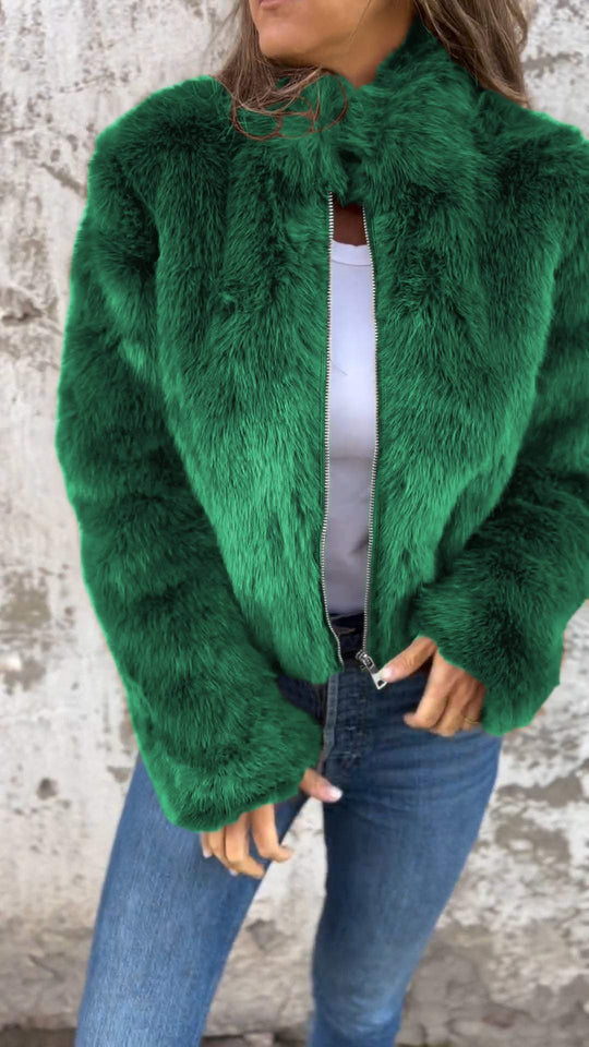 Sara™ Faux Fur Jacket